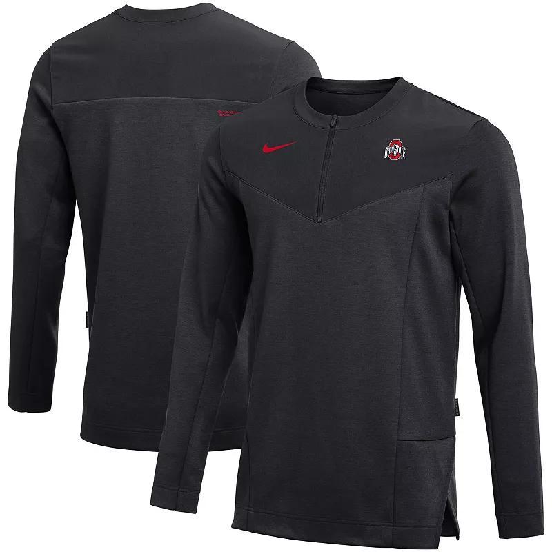 Mens Nike Ohio State Buckeyes Logo Performance Quarter-Zip Jacket Product Image