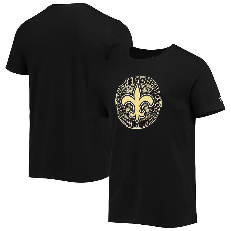 Mens New Era New Orleans Saints Stadium T-Shirt Product Image