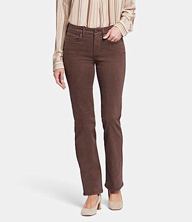 NYDJ Petite Marilyn Straight in Optic (Optic ) Women's Jeans Product Image