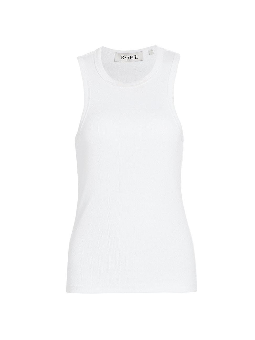 Womens Cotton Rib-Knit Tank product image