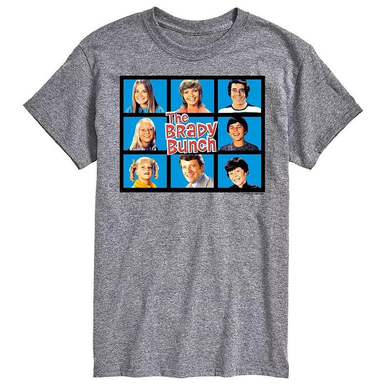 Mens The Brady Bunch Grid Graphic Tee Product Image