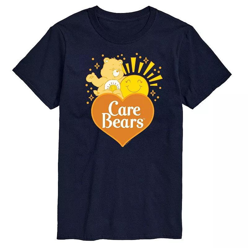 Mens Care Bears Funshine Logo Graphic Tee Product Image