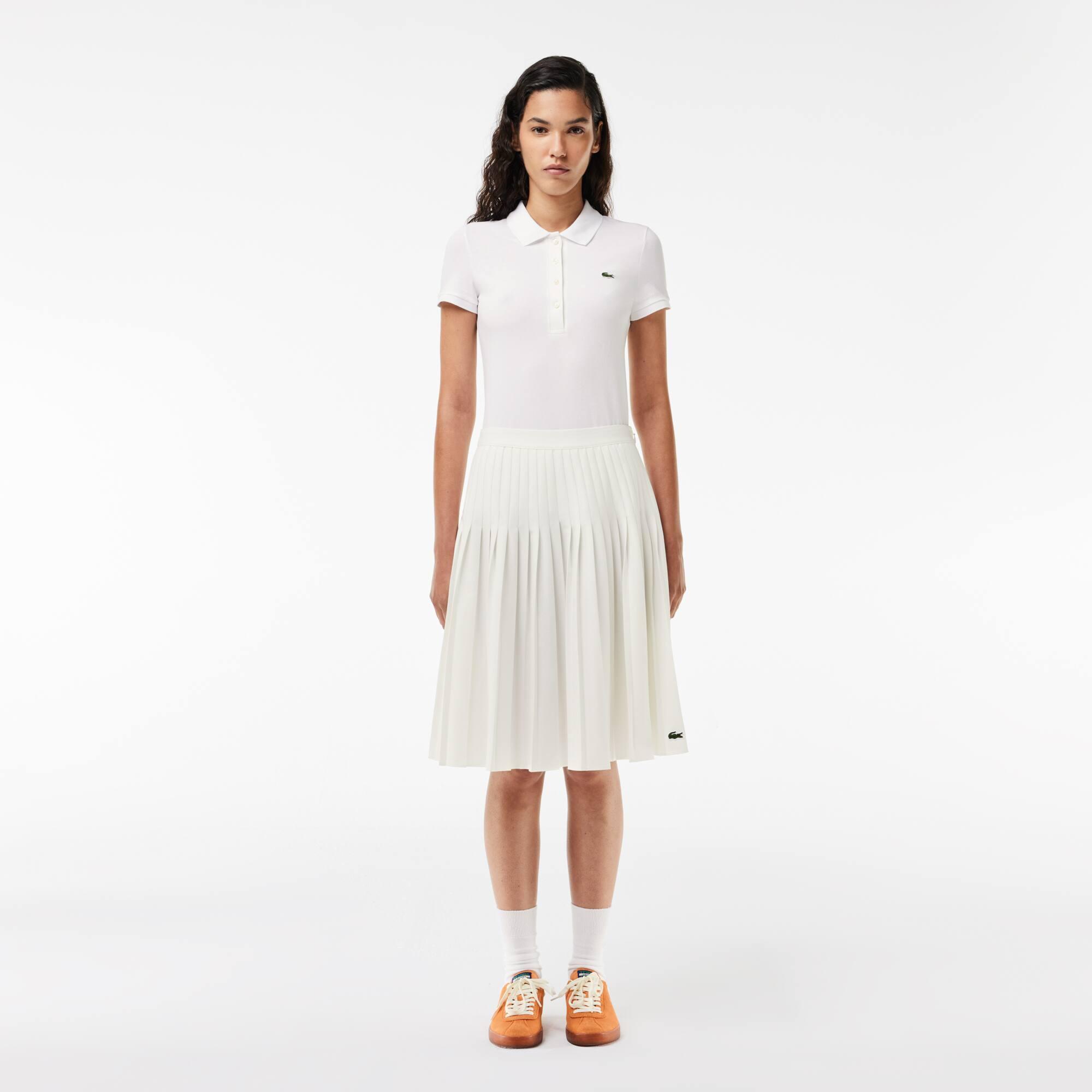 Pleated Midi Skirt Product Image