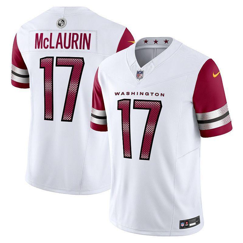 Mens Nike Terry McLaurin White Washington Commanders Vapor F.U.S.E. Limited Jersey Product Image