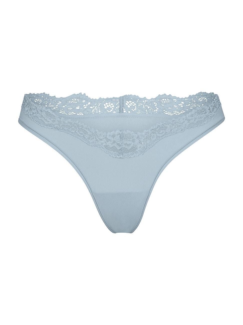 Womens Fits Everybody Lace Dip Thong Product Image