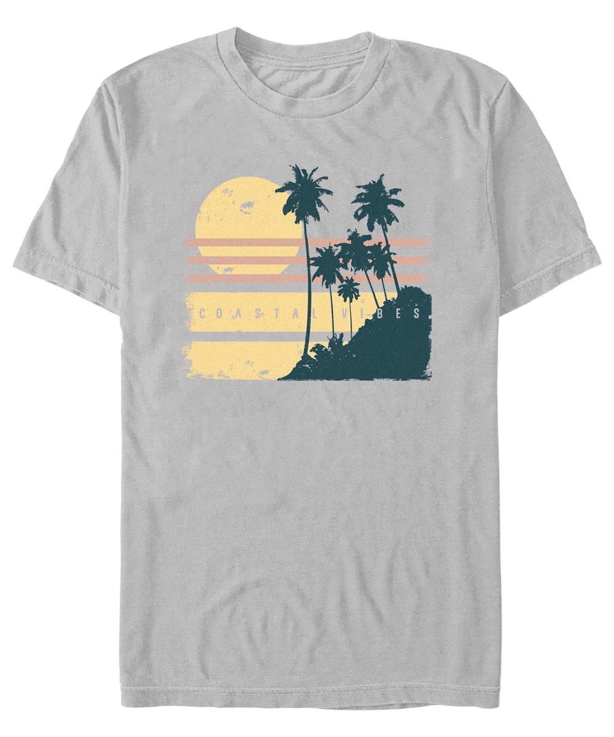 Mens Coastal Vibes Beach Side Graphic Tee Product Image