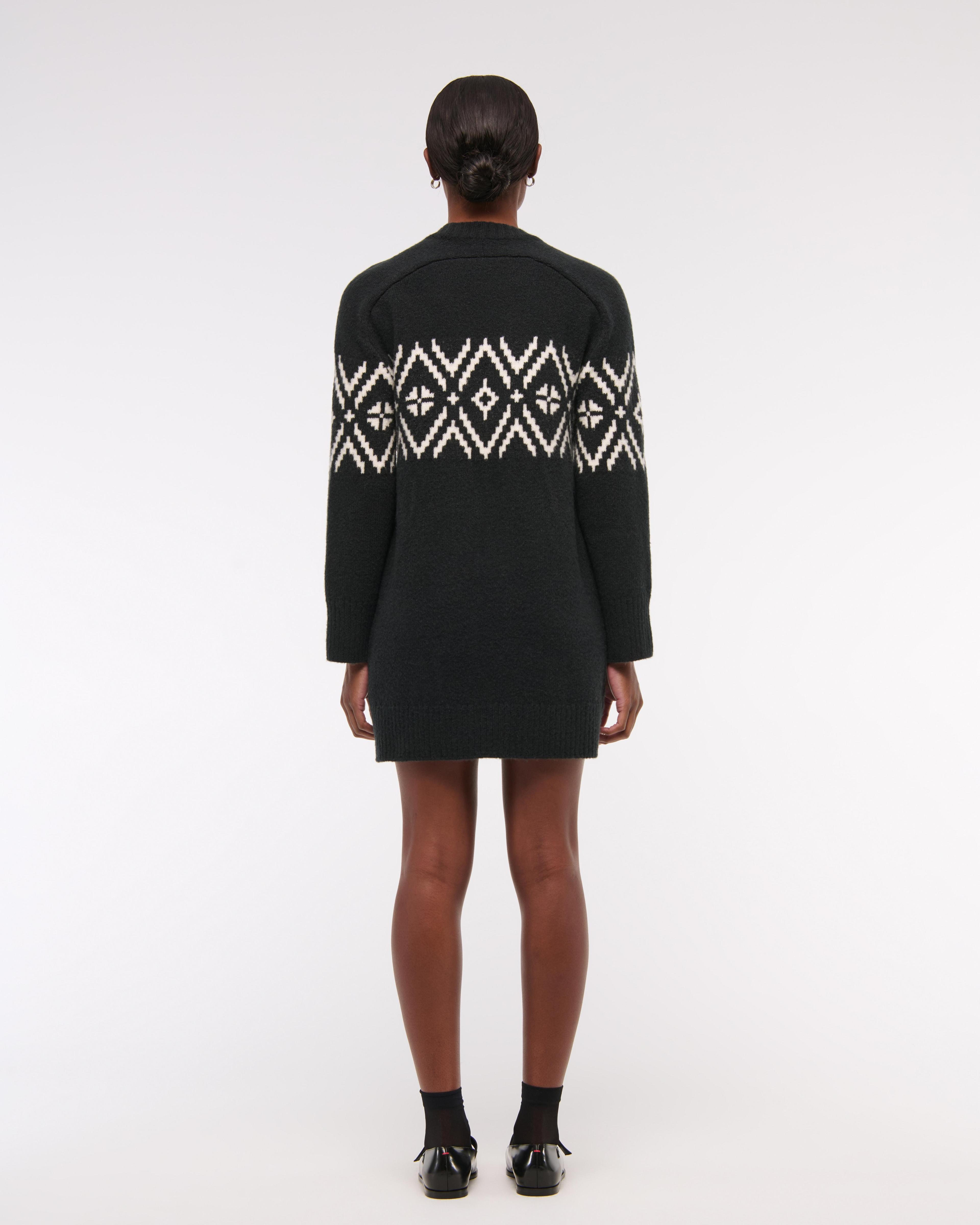 The A&F Madeline Crew Mini Sweater Dress Product Image