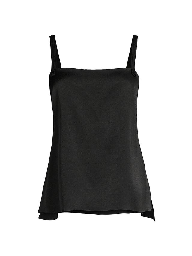 Womens Gia Boxy Satin Tank Product Image