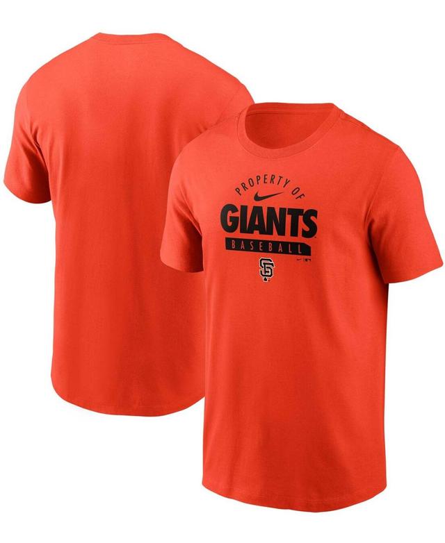 Mens Orange San Francisco Giants Primetime Property Of Practice T-shirt Product Image