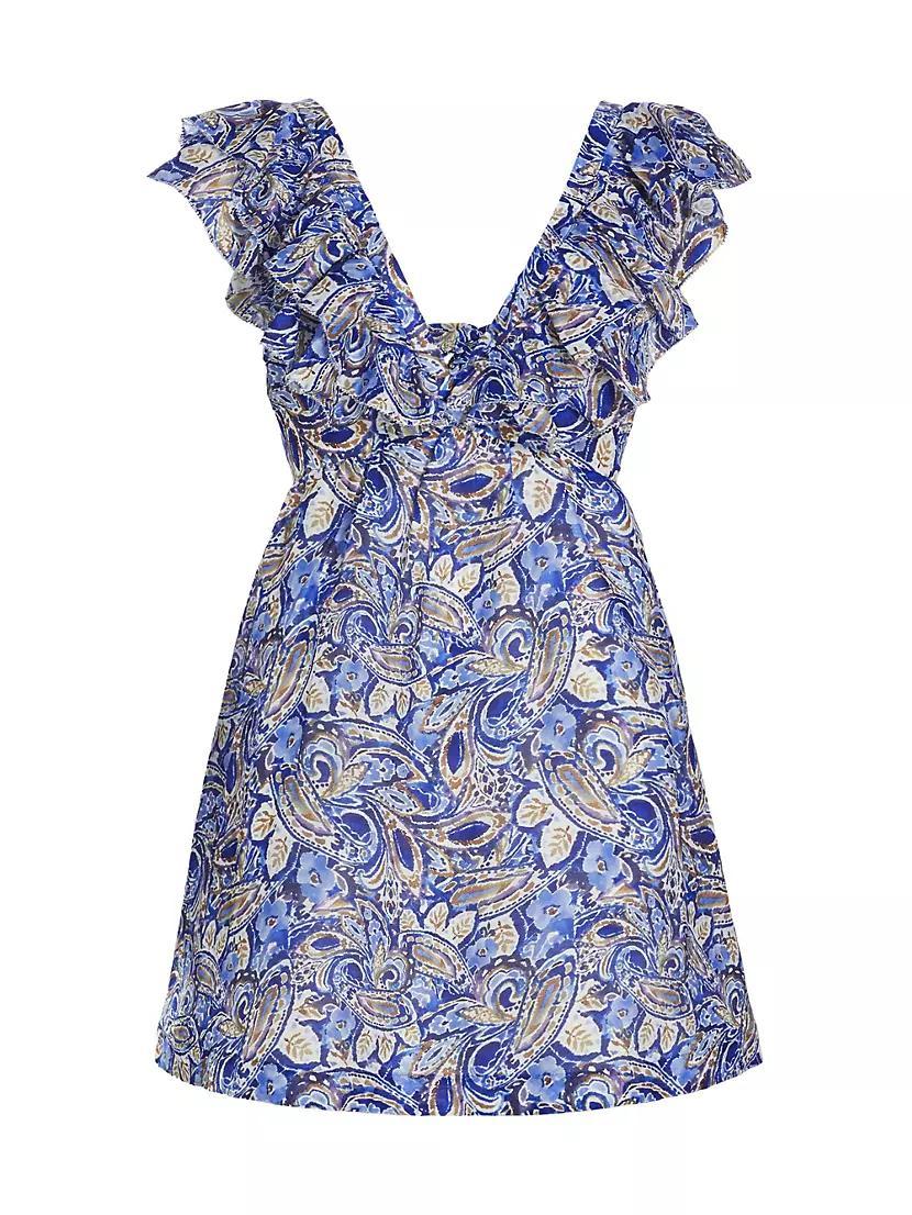 Dakota Paisley Minidress Product Image