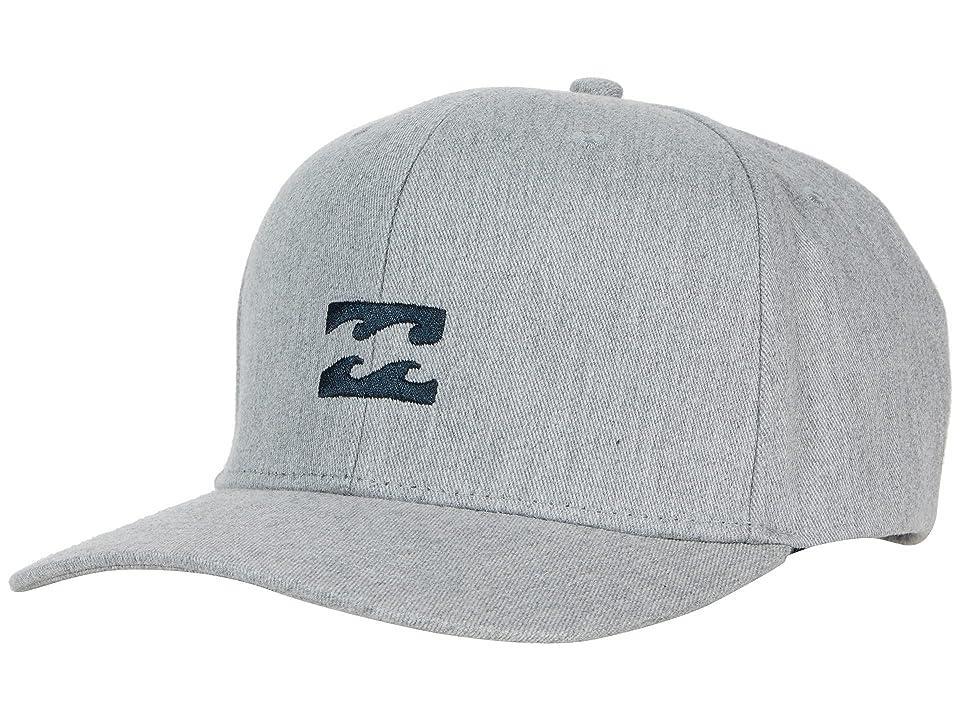 Billabong All Day Snapback (Grey Heather) Caps Product Image