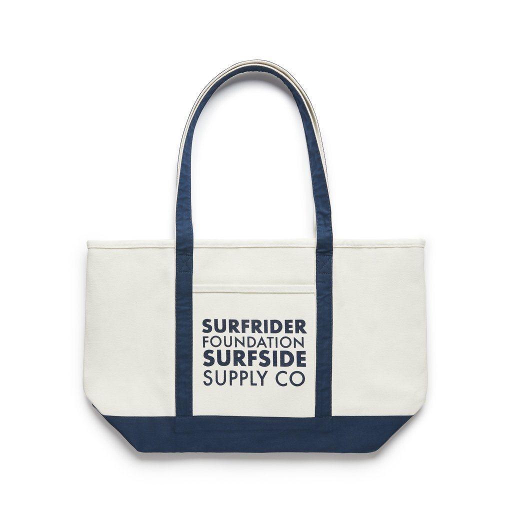 Surfrider Canvas Beach Bag - Natural Product Image