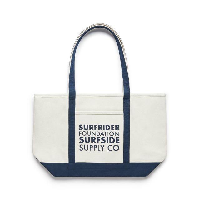 Surfrider Canvas Beach Bag - Natural Product Image