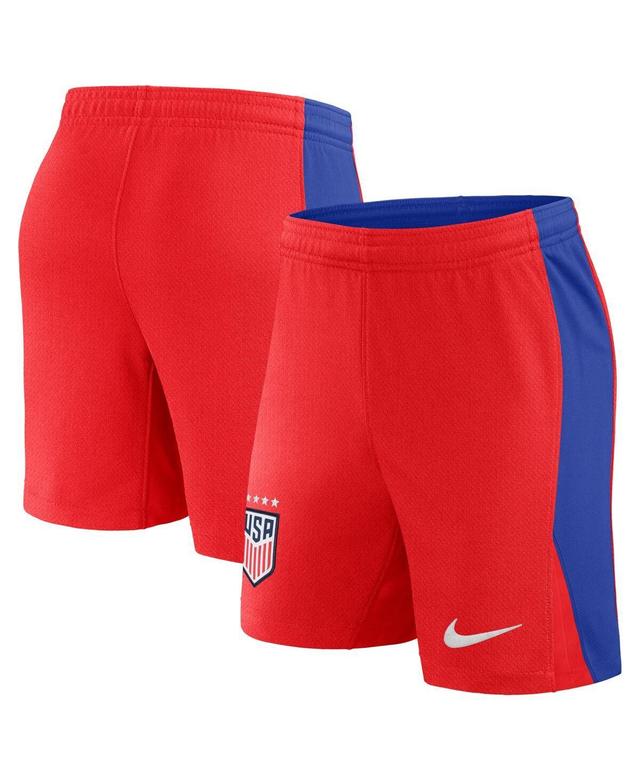 Nike Womens Red Uswnt 2024 Away Stadium Shorts Product Image