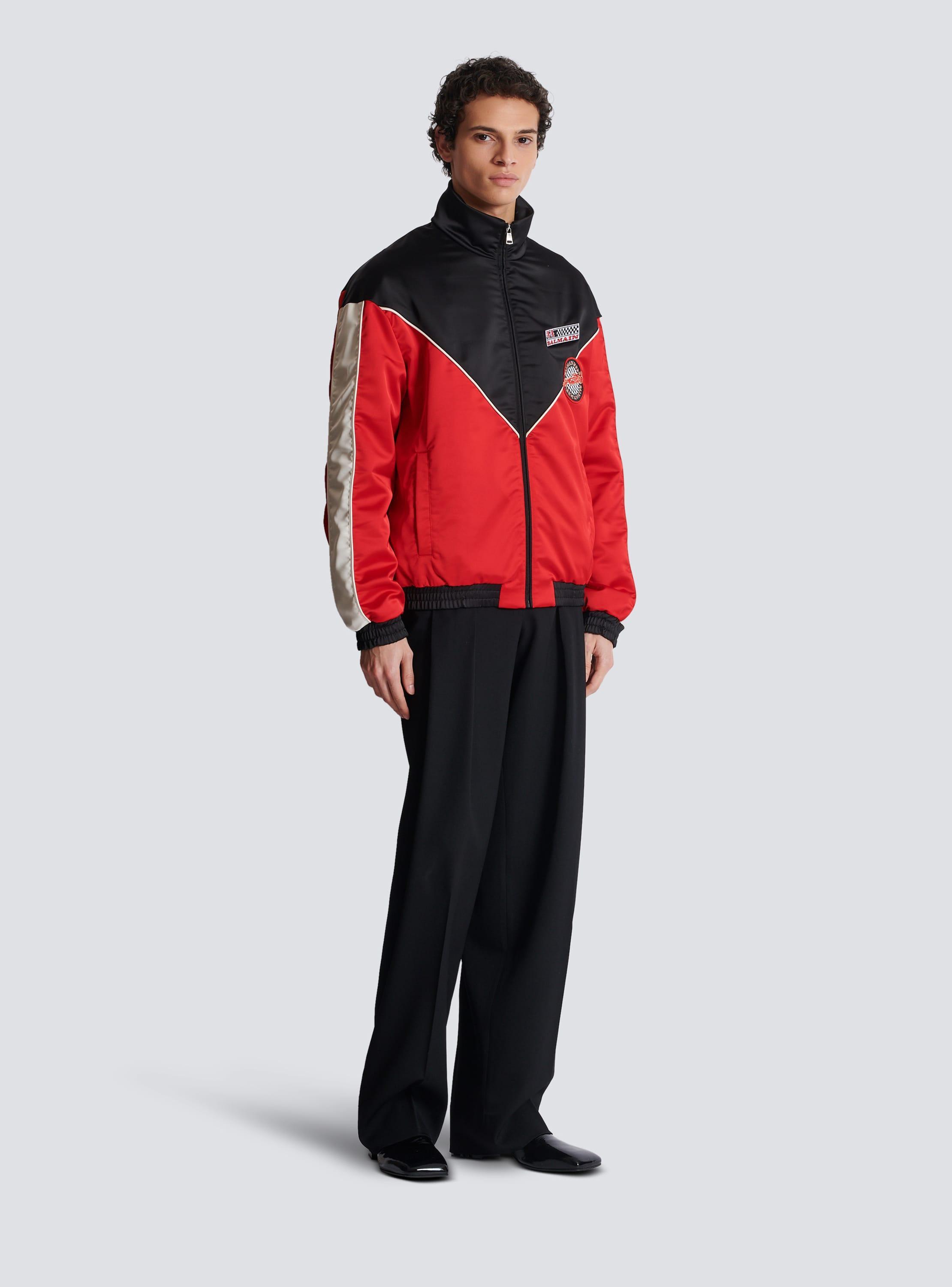 Satin Balmain Racing jacket in three colours Product Image