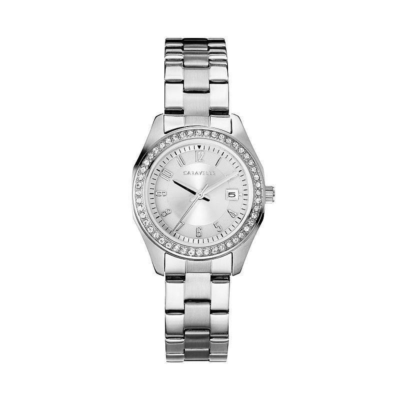 Caravelle Designed by Bulova Womens Stainless Steel Bracelet Watch 28mm Product Image