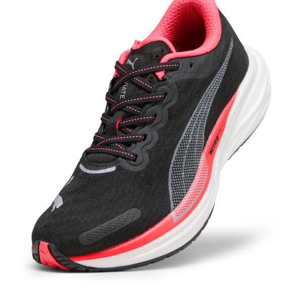 PUMA Deviate NITROâ¢ 2 Women's Running Shoes in Black/Fire Orchid Product Image