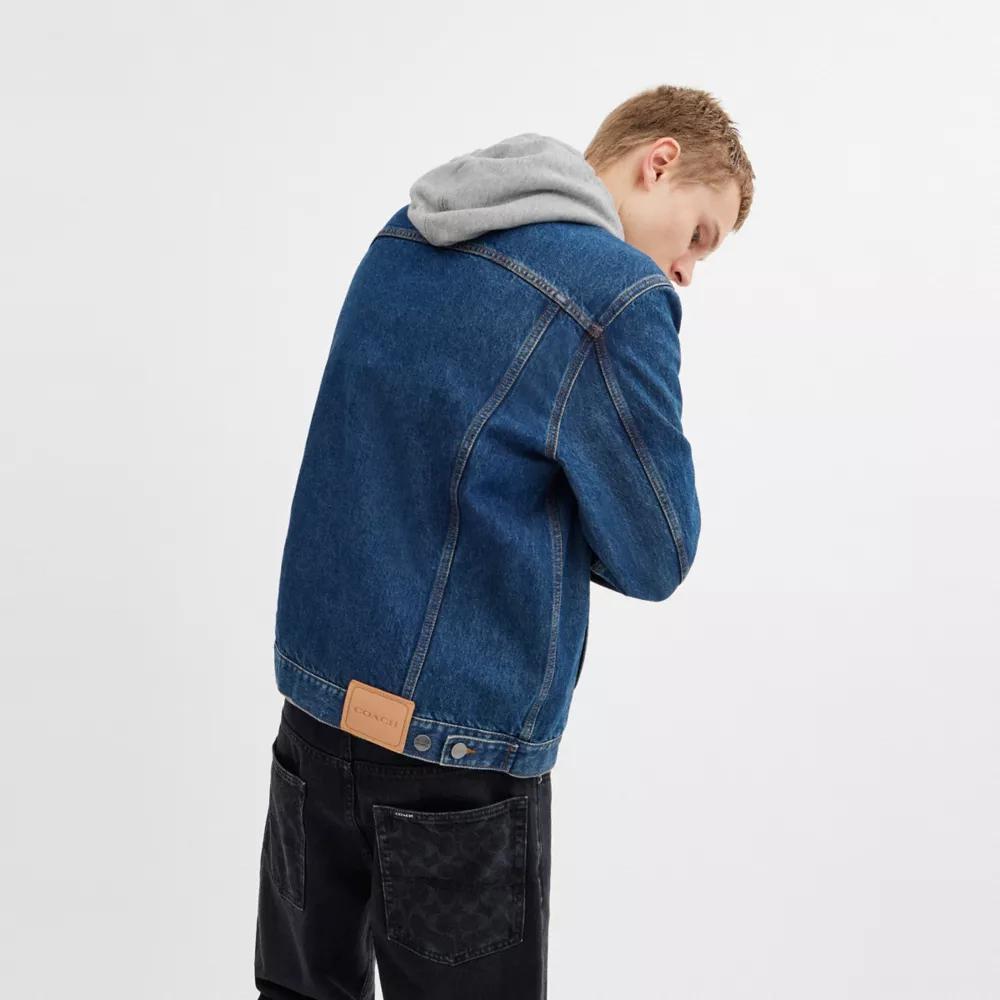 Denim Trucker Jacket Product Image