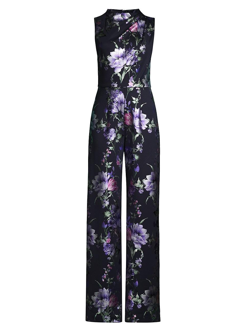 Womens Corrine Floral Jumpsuit Product Image