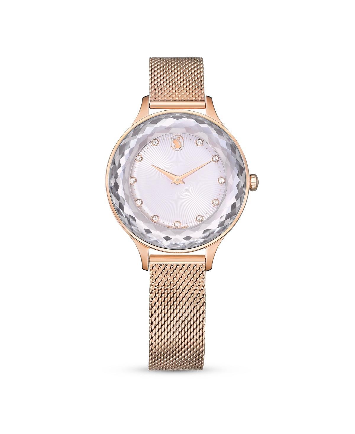 Swarovski Womens Octea Nova Rose Gold  Bracelet Watch Product Image