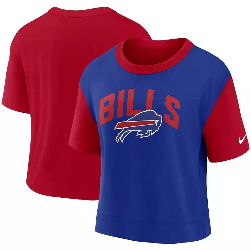 Nike Women's Fashion (NFL Buffalo Bills) High-Hip T-Shirt Product Image