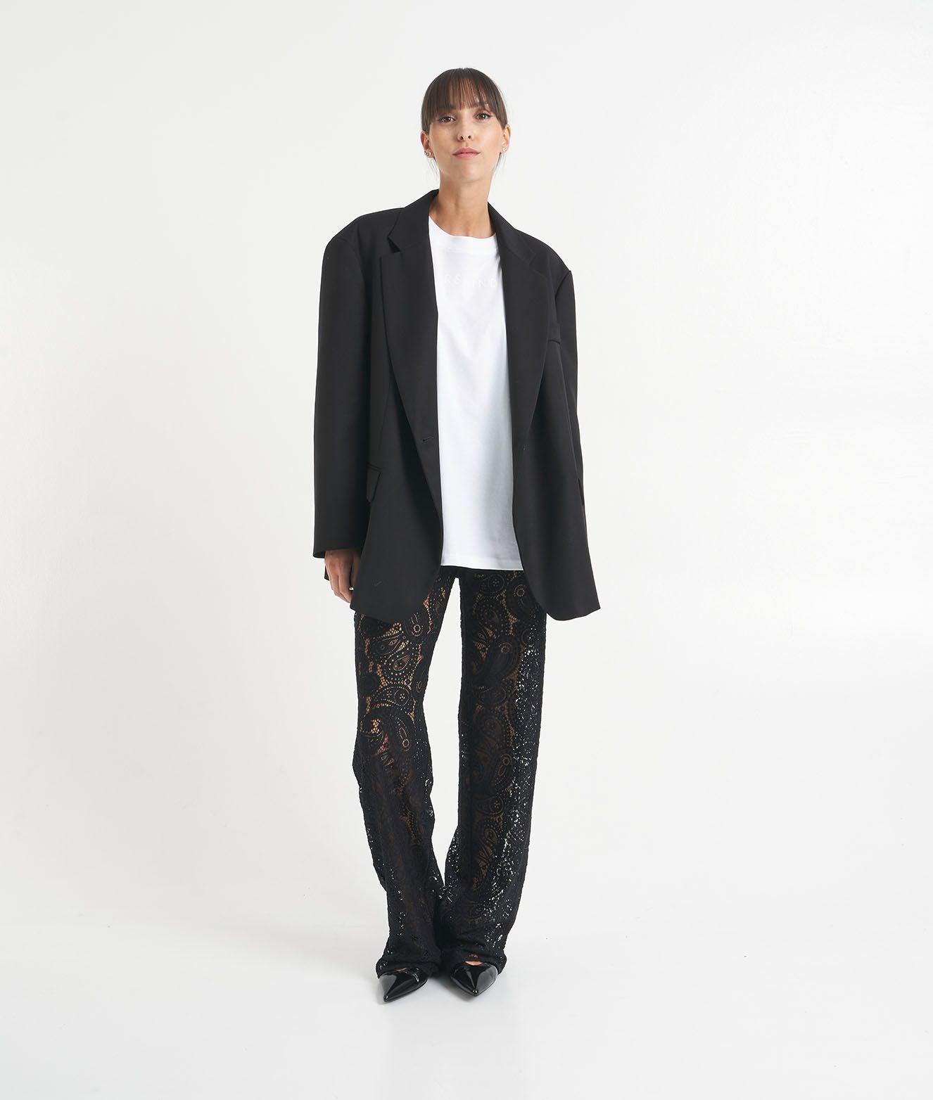 Pantaloni in pizzo paisley Female Product Image