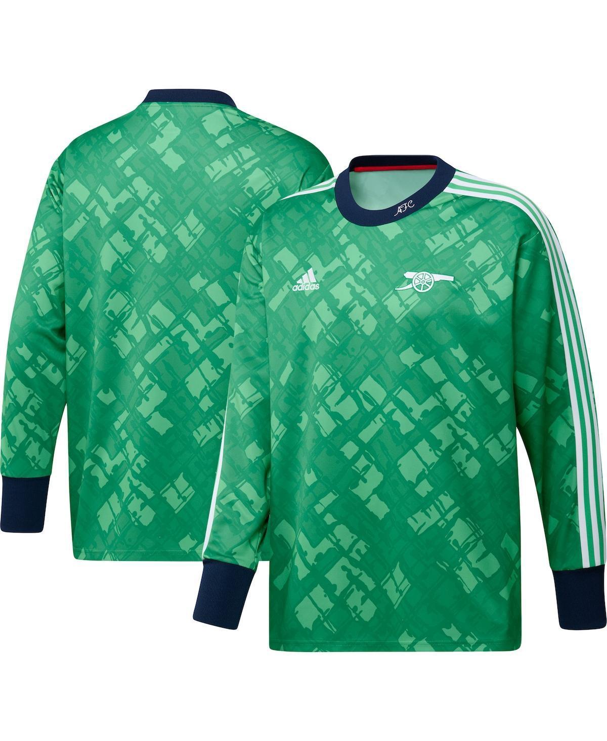 Mens adidas Green Arsenal Authentic Football Icon Goalkeeper Jersey Product Image