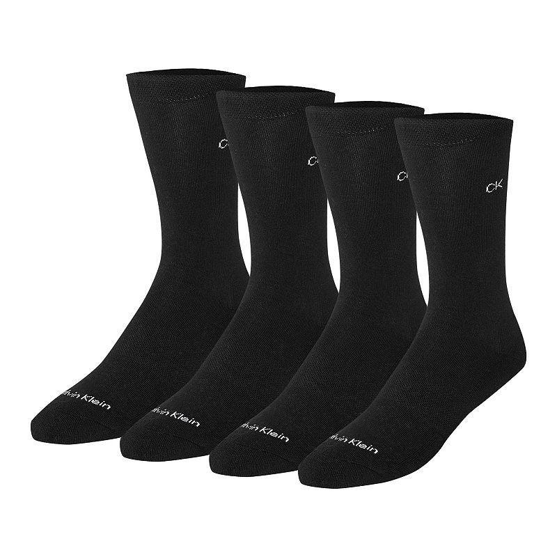 Mens Calvin Klein Hybrid Cushion Dress Sock 4-Pack Product Image