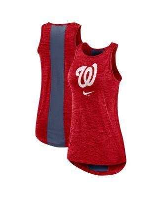 Womens Nike Washington Nationals Right Mix High Neck Tank Top Product Image