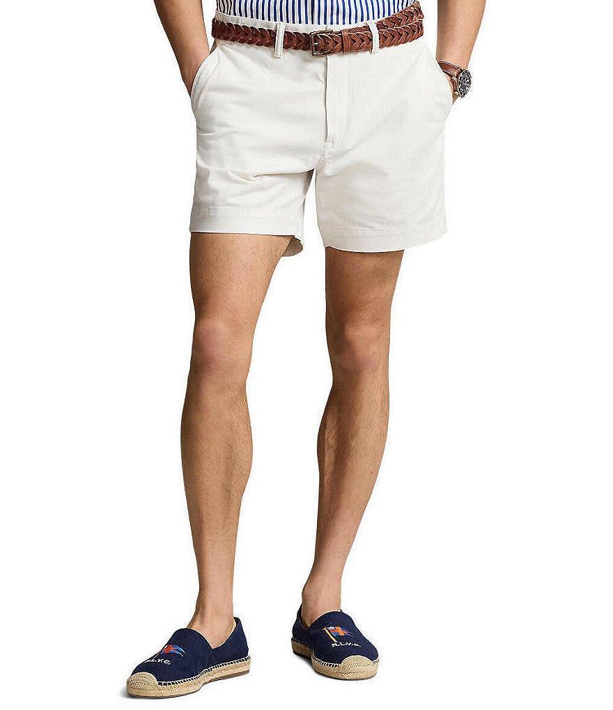 Polo Ralph Lauren Stretch Classic-Fit Chino 6#double; Inseam Shorts Product Image