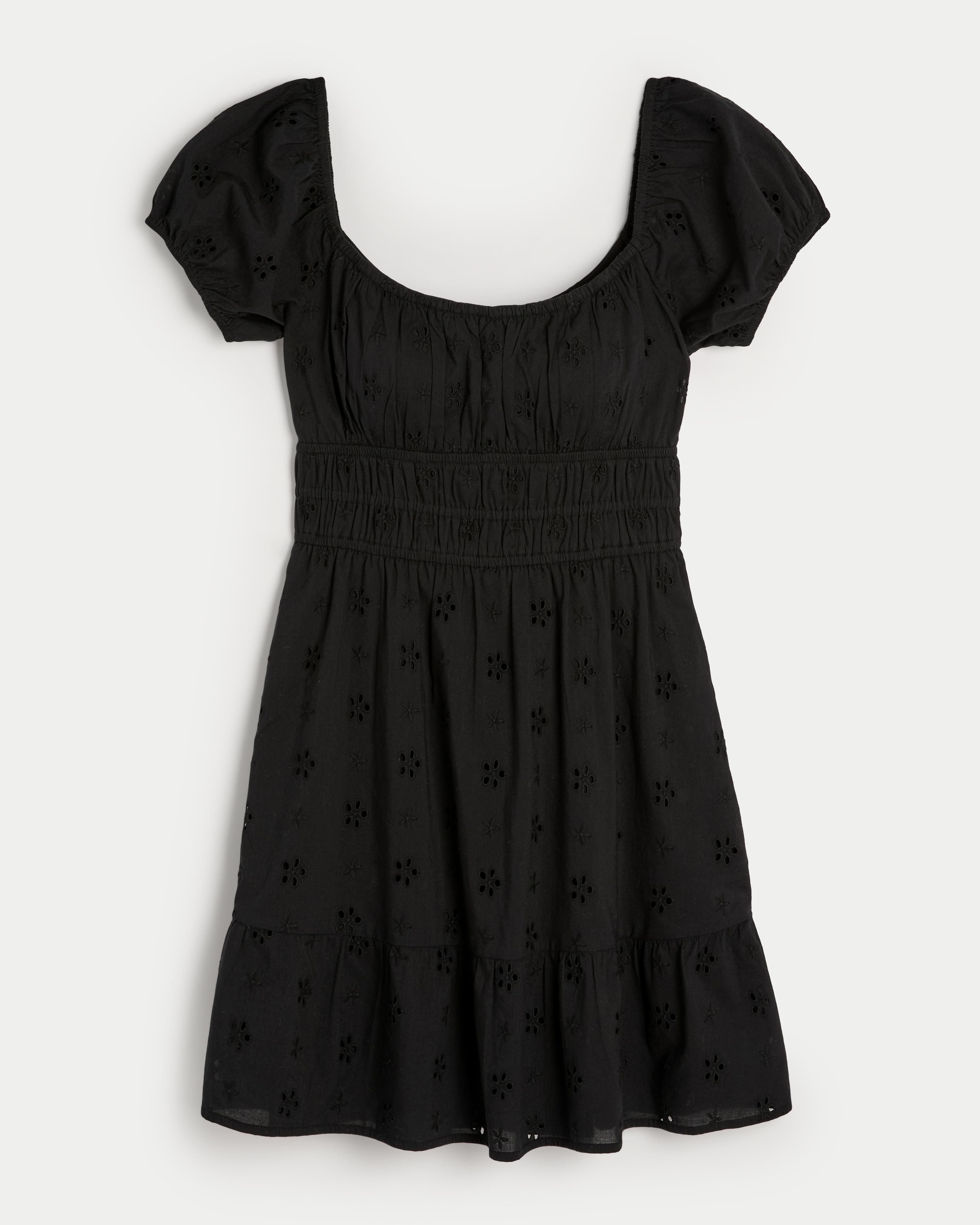 Open Back Tiered Mini Dress Product Image