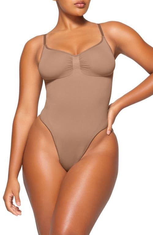 SKIMS Seamless Sculpt Thong Bodysuit Product Image