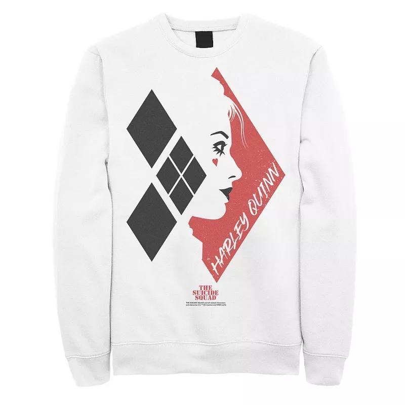 Mens The Suicide Squad Harley Quinn Diamond Sweatshirt Product Image