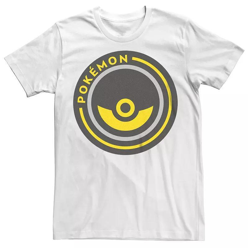 Mens Pokmon Pokeball Badge Tee Product Image