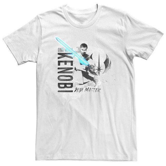 Mens Star Wars The Clone Wars Obi-Wan Kenobi Portrait Tee Product Image