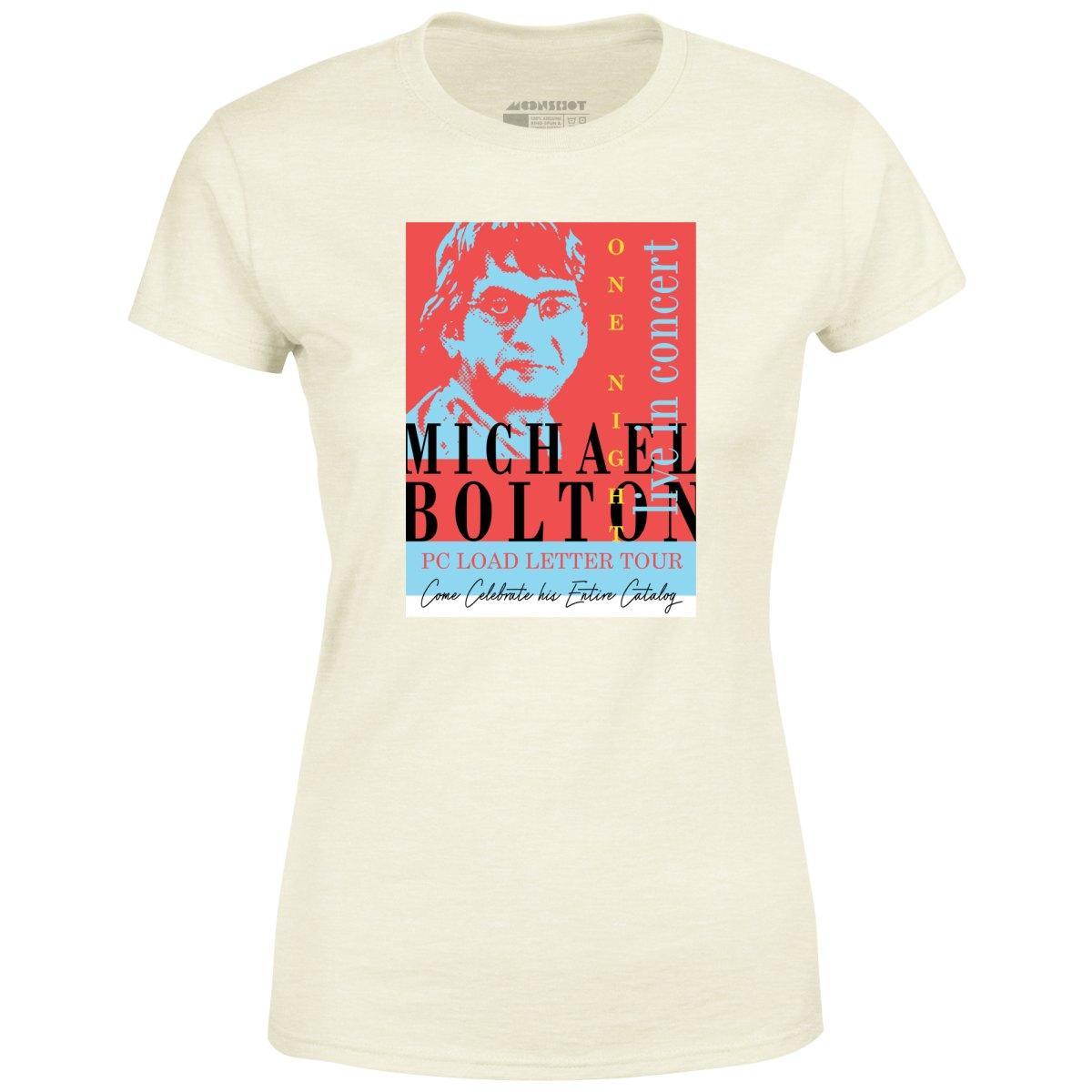 Michael Bolton in Concert Office Space - Women's T-Shirt Female Product Image