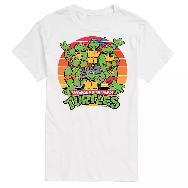 Big & Tall TMNT Retro Graphic Tee, Mens Product Image