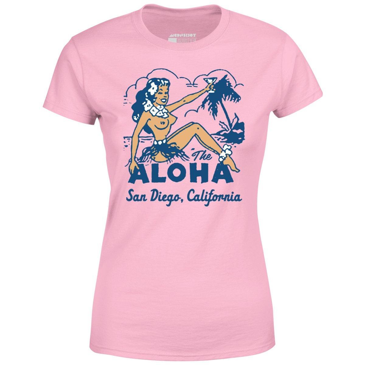 The Aloha - San Diego, CA - Vintage Tiki Bar - Women's T-Shirt Female Product Image