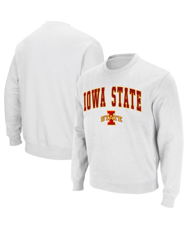 Colosseum Mens Iowa State Cyclones Arch & Logo Crew Neck Sweatshirt Product Image