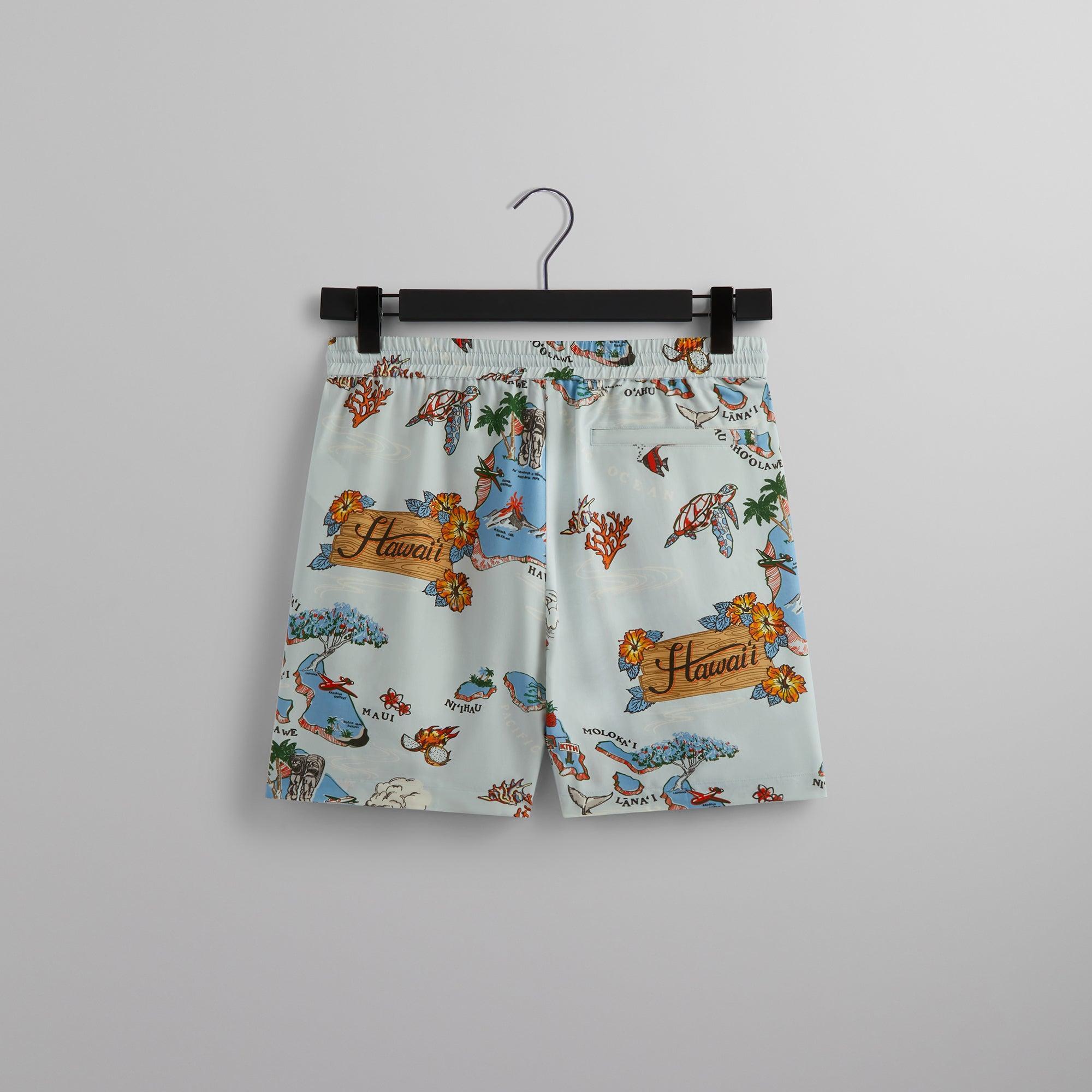 Kith Hawaii Active Short - Oyster Male Product Image