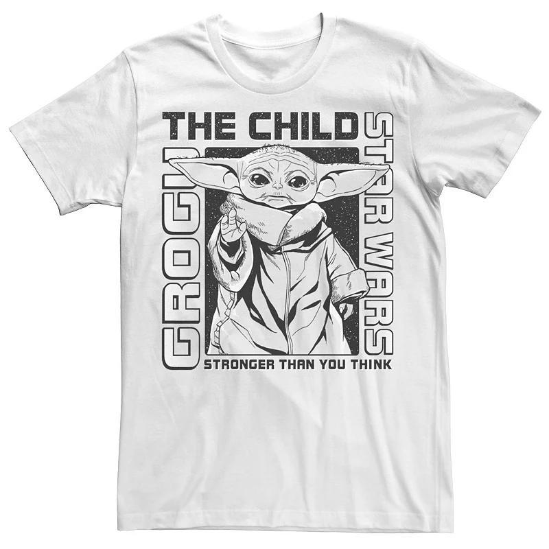 Mens Star Wars The Mandalorioan The Galactic Grogu Poster Tee Product Image