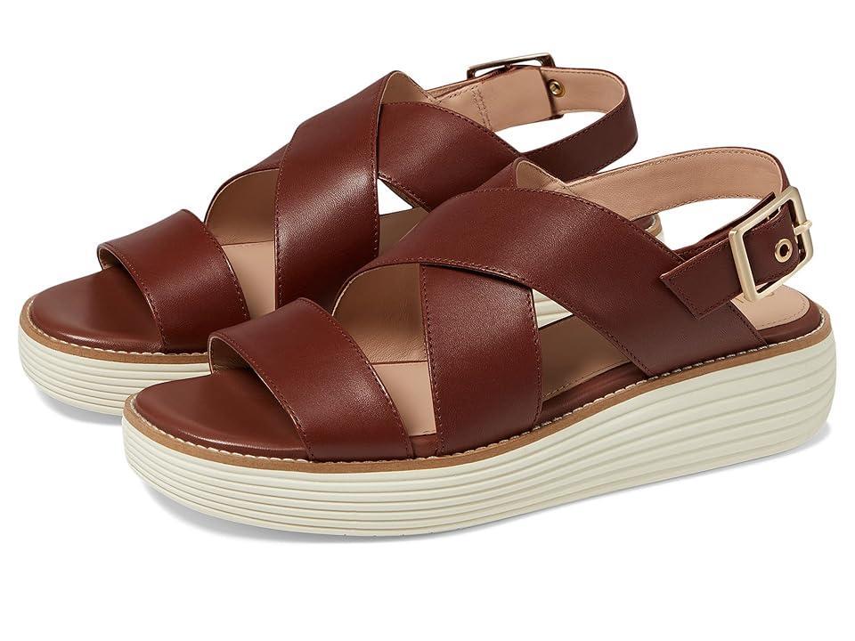 Cole Haan Womens Originalgrand Slingback Platform Sandals - Cuoio Product Image