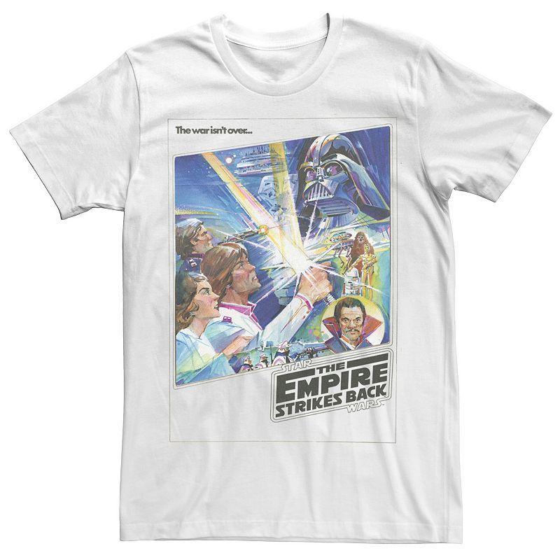 Mens Star Wars Empire Strikes Back Sketched Up Poster Tee Product Image