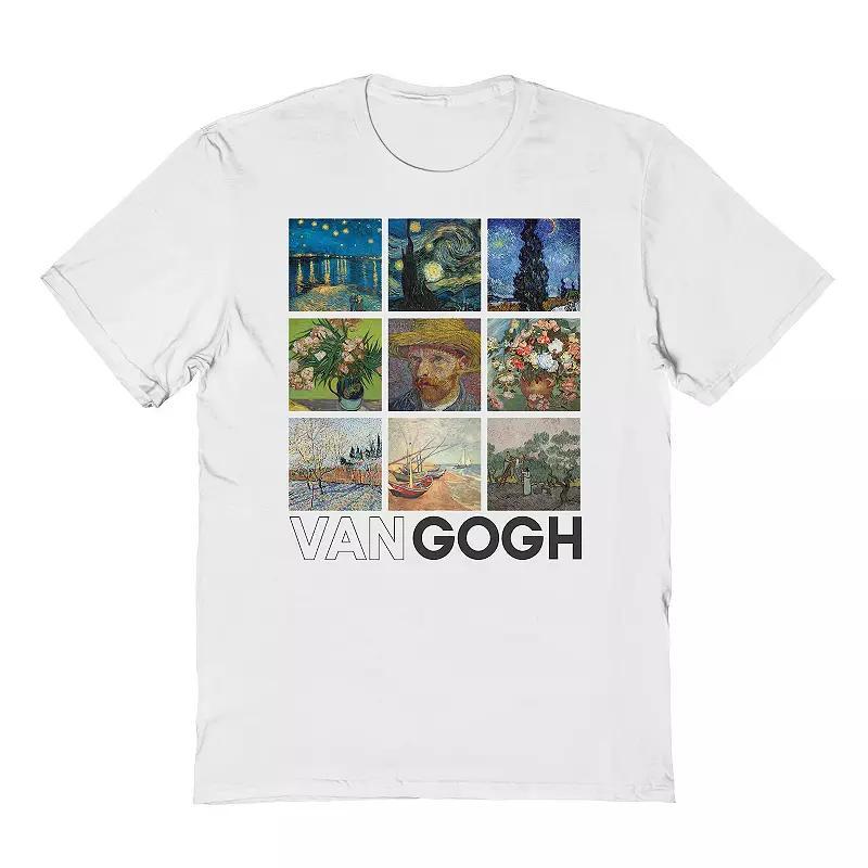 Mens Van Gogh Art vs Artist Graphic Tee Product Image