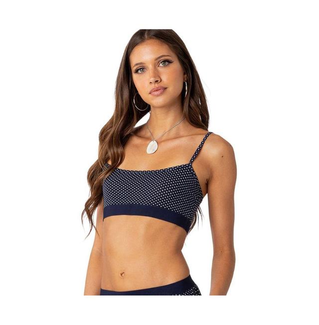 Womens Zariah Printed Bralette Product Image