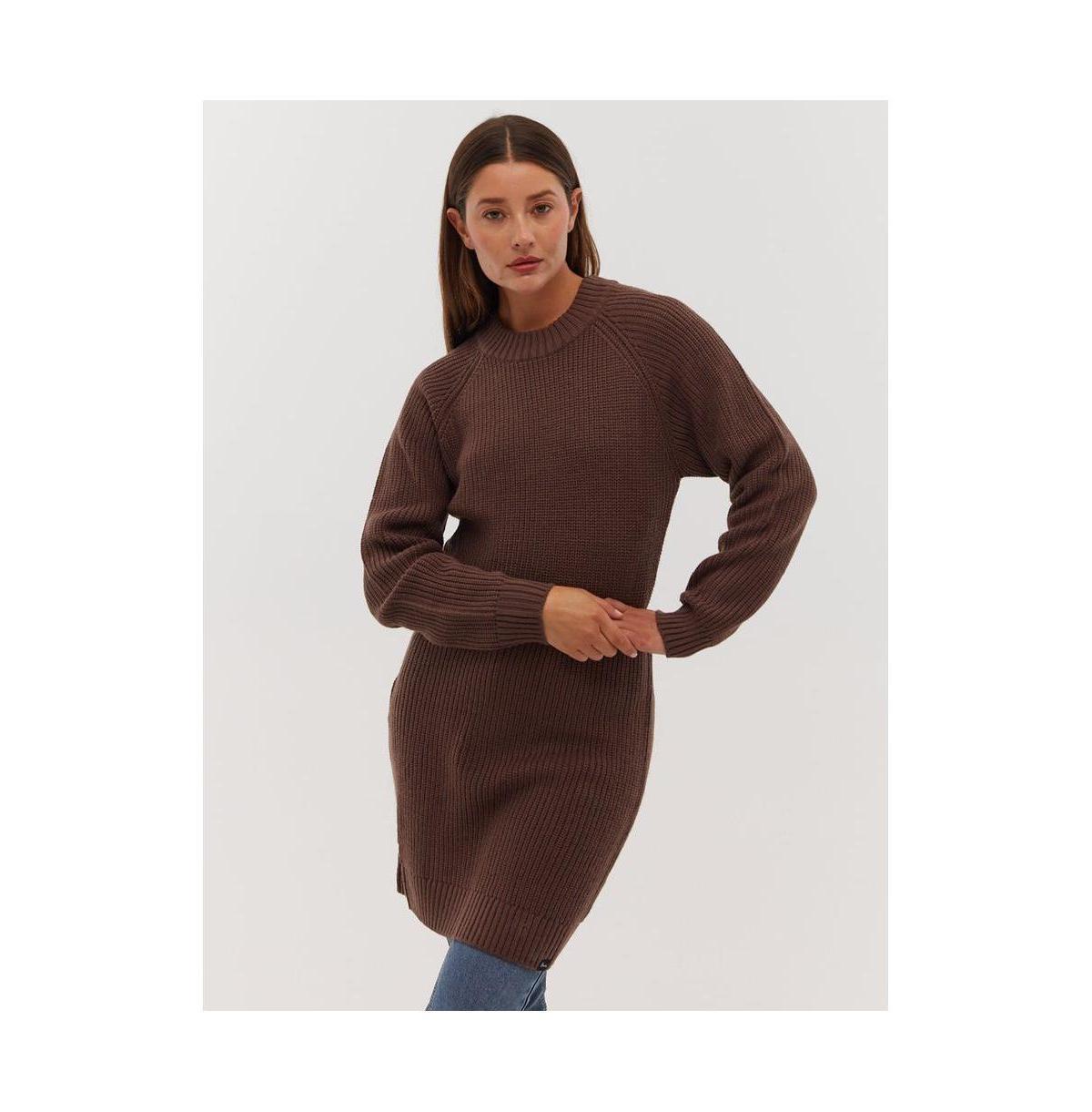 Bench Dna Womens Karlie Rib Knit Sweater Dress Product Image