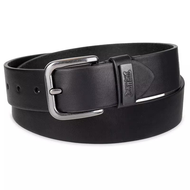 Mens Levis Two Horse Ornament Casual Leather Belt Product Image