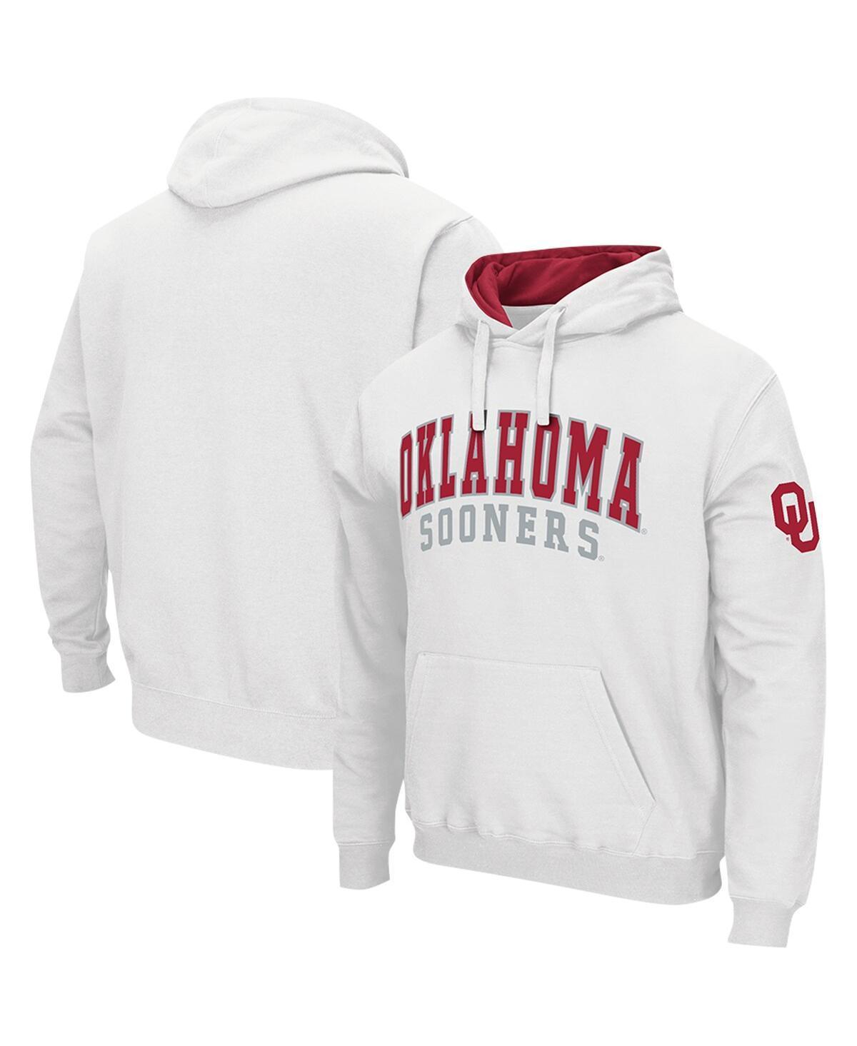 Colosseum Mens Oklahoma Sooners Double Arch Pullover Hoodie Product Image