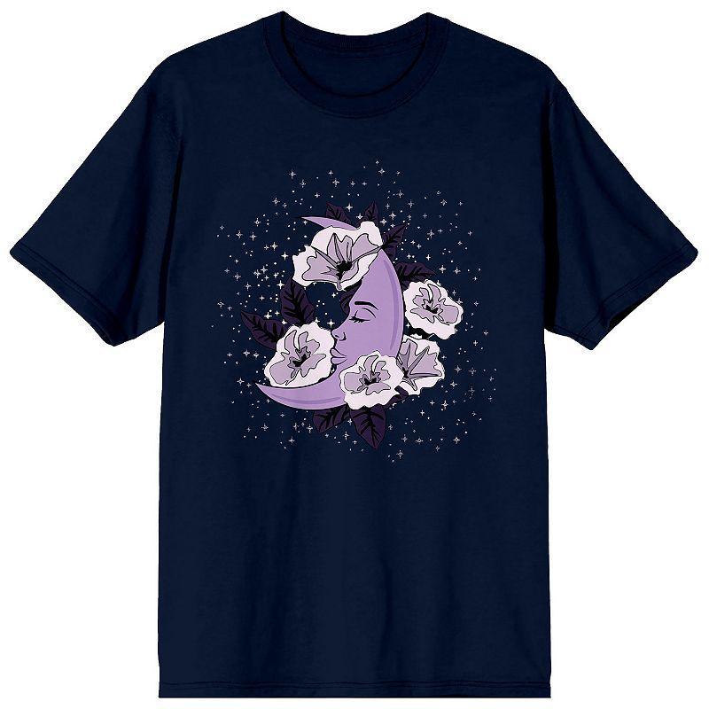 Mens Celestial Tropics Purple Tee Product Image