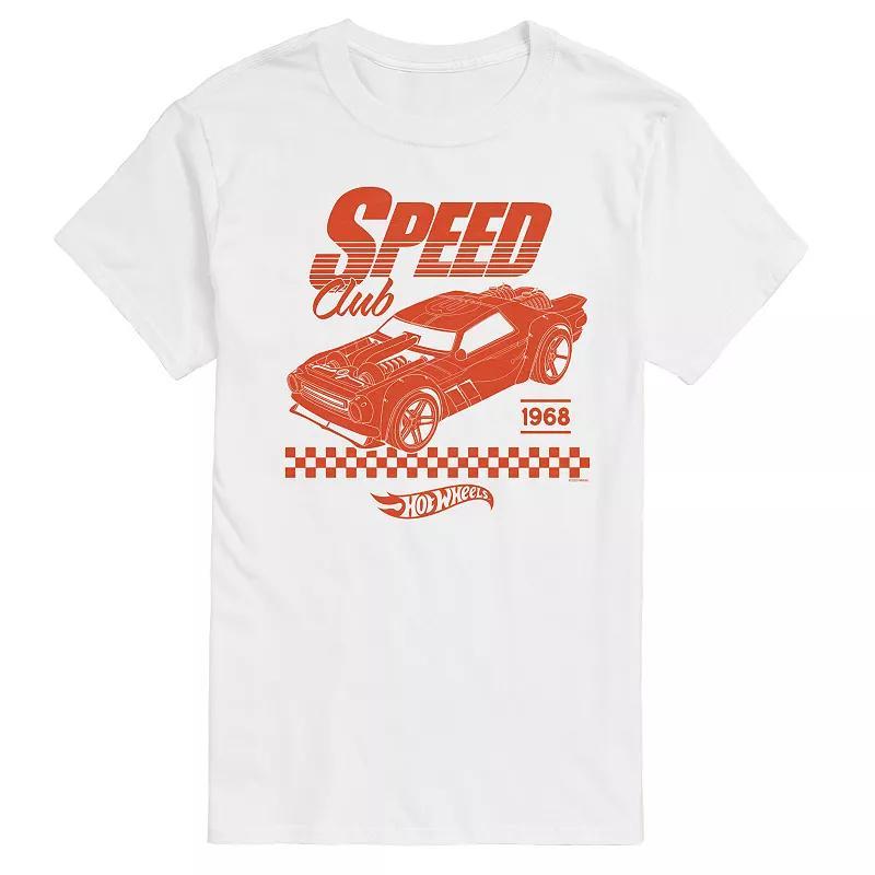 Mens Hot Wheels Speed Club Graphic Tee Product Image